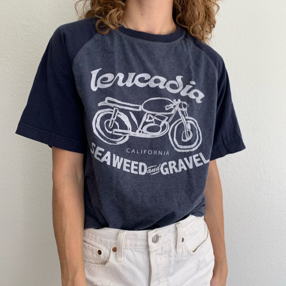 Seaweed & Gravel Leucadia Vintage Baseball SS Tee